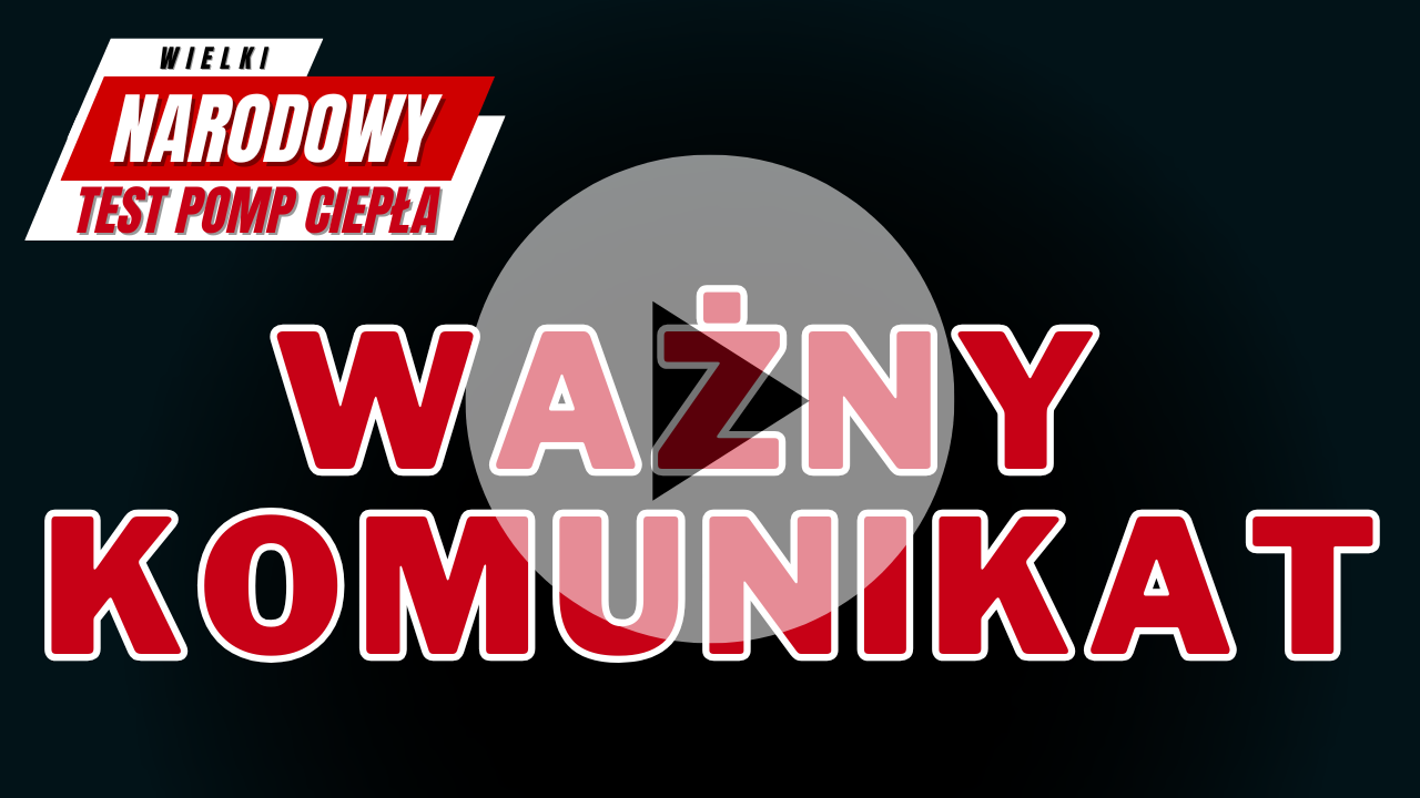 Marcin Wójcik prowadzącym Narodowy Test Pomp Ciepła